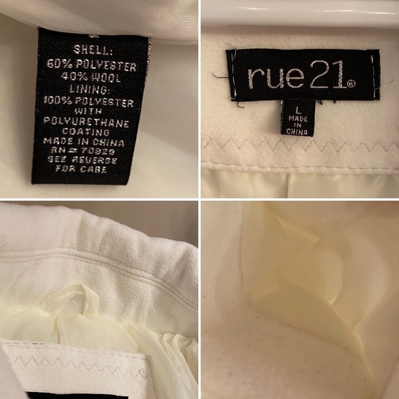 Classy Cream Rue 21 Jacket ❤️‍🔥 - Picture 3 of 4